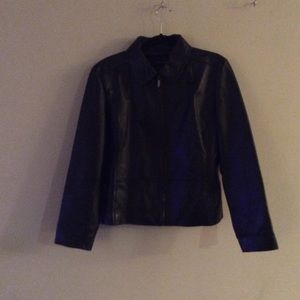 Women’s Gently Used Colebrook 100% Leather Jacket - XL